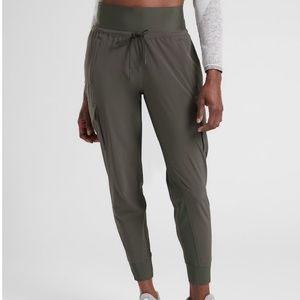 Athleta Army green joggers